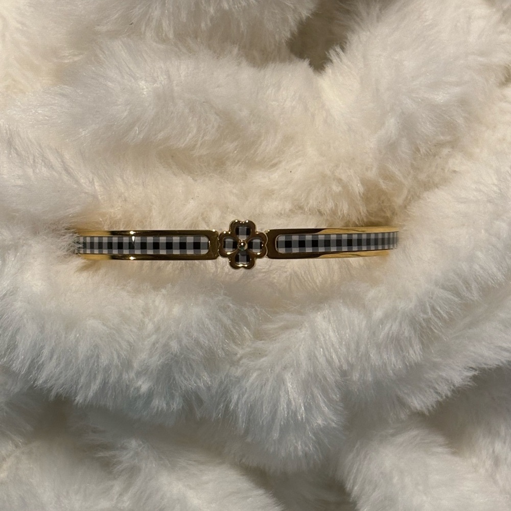 Kate Spade Black and Gold Elegant Bracelet